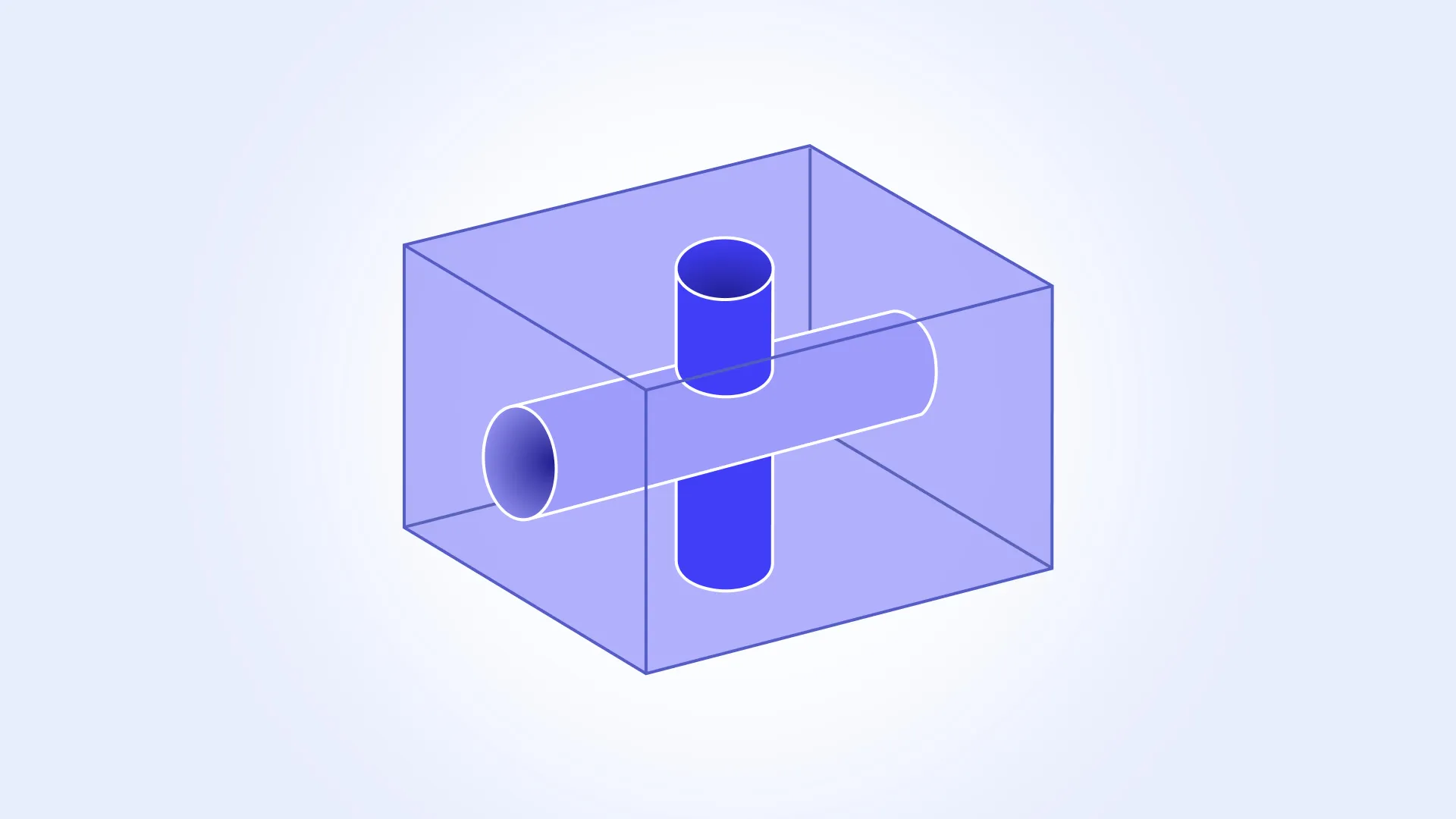 Improved depth calculation for holes interrupted by intersecting geometry Improved depth calculation for holes interrupted by intersecting geometry