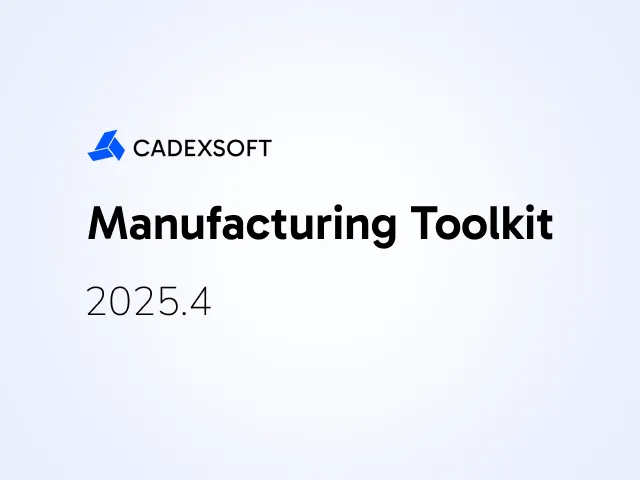 New mesh generation class, threaded hole feature, and improved unfolding algorithm in Manufacturing Toolkit 2025.4