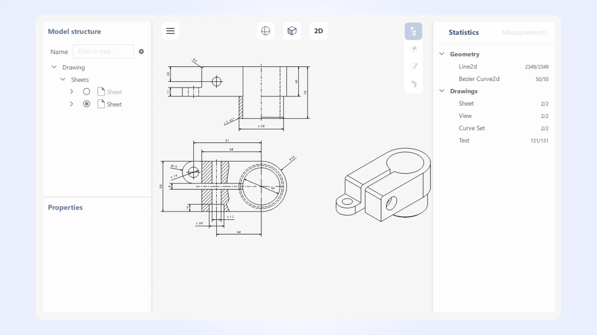 Drawing visualization in MTK Workbench